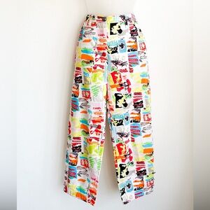 Vintage CHANEL graffiti jeans summer cruise iconic collector piece CC no offers